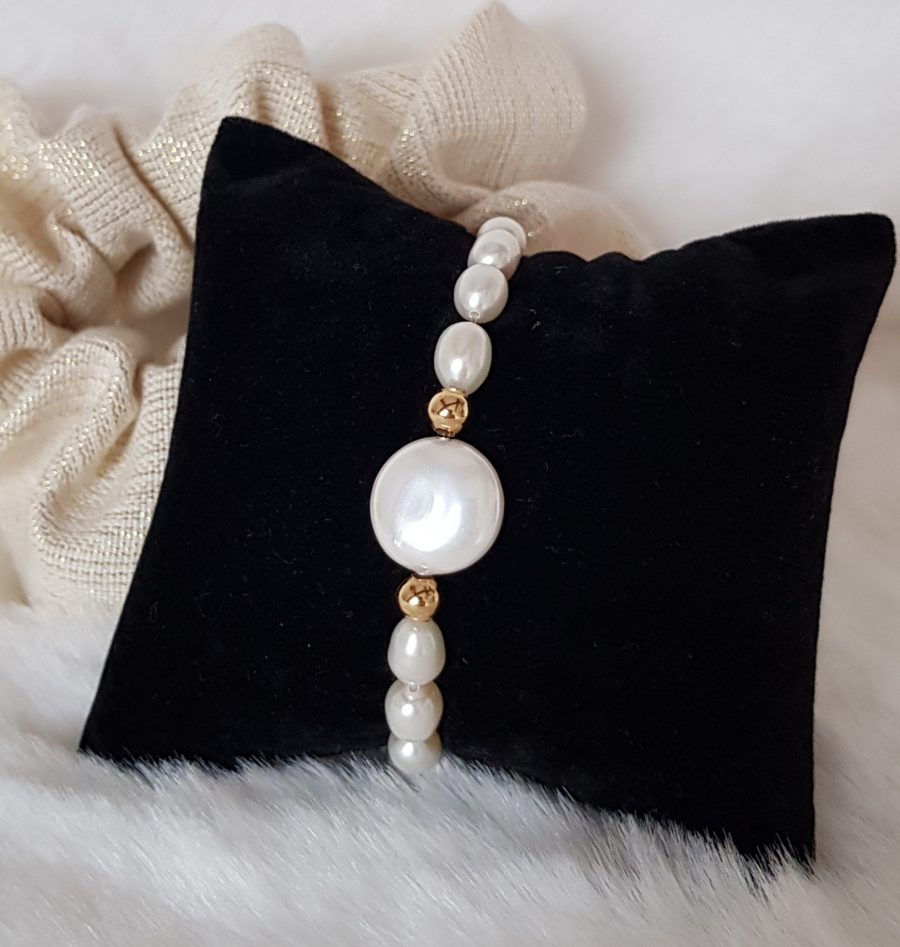 Bracelet en perles naturelles